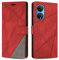 SONWO Etui Coque pour Honor X7, Protection Housse en Cuir PU Portefeuille Livre pour Honor X7, Emplacements Cartes, Fonction Support, Rouge