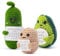 Hroevc Häkel-Set für Anfänger, Anfänger-Häkel-Set für Erwachsene, Positiv-Kartoffel/Pickle/Avocado für Häkel-Lern-Set, Strick-Set für Anfänger