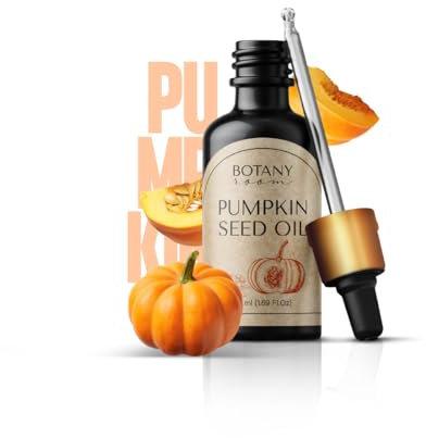Olio di semi di zucca biologico, 100% puro olio di semi di zucca spremuto a freddo, favorisce la crescita dei capelli, ripara i capelli danneggiati, idrata e leviga la pelle, 50 ml Pumpkin seeds