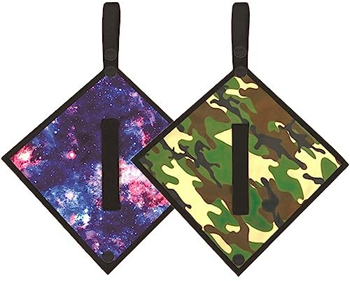 OVNSHVN Weibliches Pinkeltuch für Camping-Toilette, Wandern, Wiederverwendbar, Saugfähig, Geruchshemmend, Hygienisch (2er-Pack)