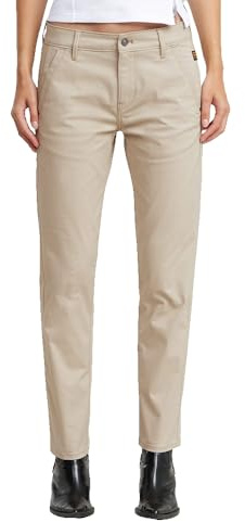 G-STAR Damen Kate Boyfriend Chino, Beige (dk Brick D25257-D715-1214), 26W / 30L
