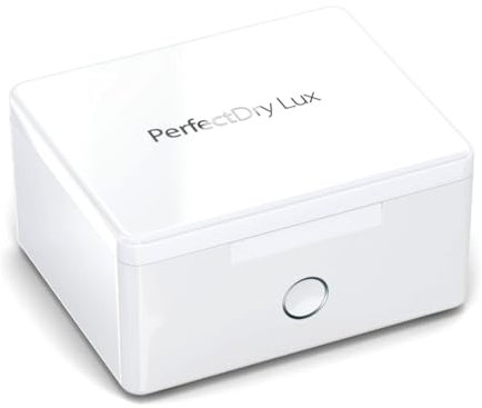 Hearing360 PERFECT DRY LUX UV-Reinigungsstation, Entfeuchtung und Trocknung für Hörgeräte ohne interne Batterien, pulsierendes Heißluftsystem mit LED-automatische Anzeigeleuchte