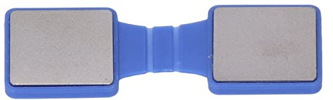 RockVOQRN Ice Skate Blade Sharpener Efficient Diamond Ceramic Grinding Tool for Skating Blue