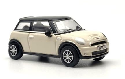 Modellauto Im Maßstab 1:76 Für Mini BMW Cooper Auto Modell Simulation Legierung Sammlung Souvenir Hobby Statische Display Für Die Sammlung