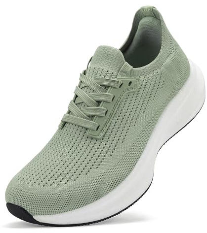 Moudn Chaussures de Course Extra Larges pour Homme, Chaussures de Marche Pieds Nus, amortissantes et légères, Respirantes et à Bout Large