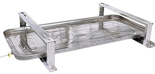 support de climatiseur, Support au sol for mini-climatiseurs split, système de pompe à chaleur, bac récupération en acier inoxydable, support condenseur robuste(Set 3)