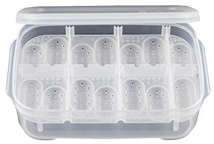 OMEM Boîte d'élevage pour reptiles et lézards Transparent