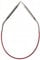 ChiaoGoo Knit RED circular needle 30cm 3.50mm - 1pc