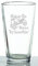 IE Laserware „Hang on I want to try Something“ Bierglas mit Lasergravur, 473 ml