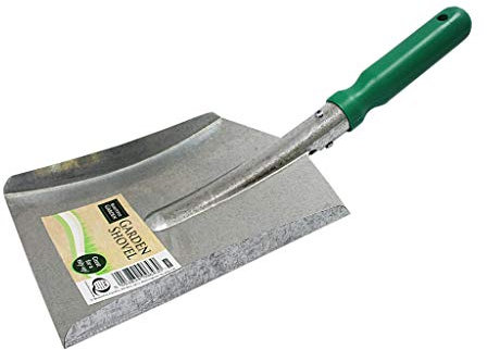 Bahob® Garden Metal Shovel Large Premium Quality Coal Ashes Metal Dust Pan Multipurpose Hand Shovel 40cm