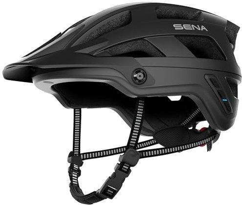 Smart Mountainbike-Helm - Sena M1/M1 EVO (M1 ver2, Matt-schwarz, M)