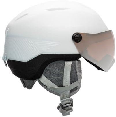 Rossignol Damen Fit Visor Impacts W White Skihelm, weiß, S