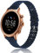 Onetuo Armband Kompatibel Für Fossil Julianna HR, Sport Silikon Classic Ersatz Uhrenarmband Für Fossil Gen 5 Julianna HR (blau)