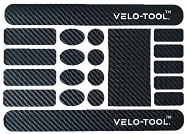 Velo-Tool™ Bicycle Film Bike Chainstay Protector Anti-Rub & Paint Stickers for Mountain, Road Bike Frame & Fork