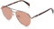 TOUS Damen Sto437 Sonnenbrille, Shiny Total Rose Gold, 54