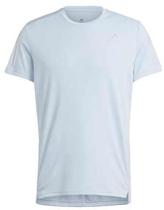 adidas Herren Essentials Single Jersey 3-Stripes Tee, Wonder Blue, XL