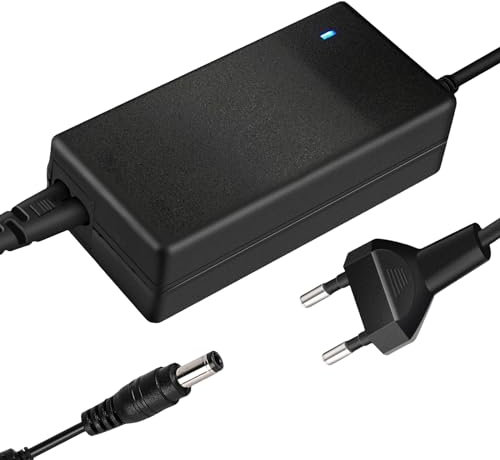 Vegena Transformador De Alimentación 24V 5A, Adaptador Voltaje De Entrada AC 100-240V a DC 12V Fuente Alimentacion Transformador Transformador LED Para Pantallas, Equipos Electrónicos