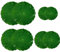 ZEACCT 8 Stück Künstliche Lotusblätter, Schwimmender Schaumstoff Lotusblätter, Seerosenblätter, Seerose Pads, Schaumstoff Schwimmende Teichpflanzen für Aquarium Garten Pool