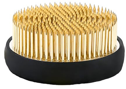 Blumenfrösche, Stahlnadel, Blumenfrösche für Arrangements, Vase, Frosch, wiederverwendbar, Blumen-Arrangement-Werkzeug, Heimwerker, Handwerk (8 cm)