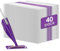(40 Pièces) WetJet Recharges de Tampons de Vadrouille Jetables Compatibles avec Swiffer WetJet, Recharges de Tampons De Vadrouille Multi-surfaces Pour le Nettoyage Des Sols