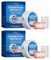 Ensemble 2 Pièces Prothèse Dentaire Silicone Facette Dentaire Prothese Dentaire Silicone Dentier Provisoire Naturel Ajusté et Confortable Prothèses Temporaires Pour Hommes et Femmes