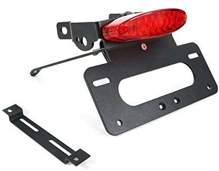 Hintere Kennzeichenhalter Fender Eliminator Kompatibel mit Husqvarna 701 Enduro 701 Supermoto 2016 2017 2018 2019-2022 2023(Rot)