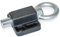 Ganter Normelemente | Rastbolzen mit Zugring | zum Anschrauben | ohne Rastsperre | GN 722.6-14-20-A-SW | schwarz | Bolzen ⌀14mm