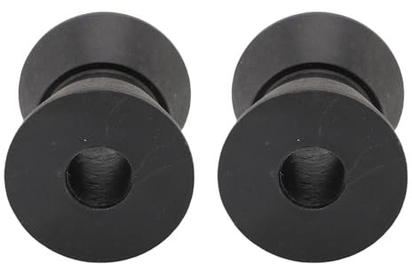 Ausla Marine Keel Rollers Boat Trailer Rollers 2pcs Hochstärke Nylon Hochleistungsleistung Breites Kompatibilität Kratzfestes Design mit 1,54 X 1,93 Zoll Größe für das Yacht-Rettungsboot