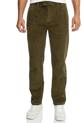 Indicode Herren INGustaf Cordhose Herrenhose aus Baumwolle mit Stretch