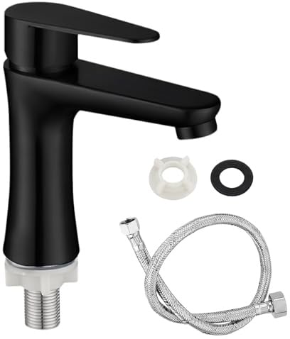 Robinet Lavabo, Robinet Salle Bain, Robinet De Lavabo, Robinet De Salle De Bain En Acier Inoxydable 304 Robinets Robinet De Cuisine Froide, Robinet De Lavabo Pour Salles De Bains, Toilettes Invitées