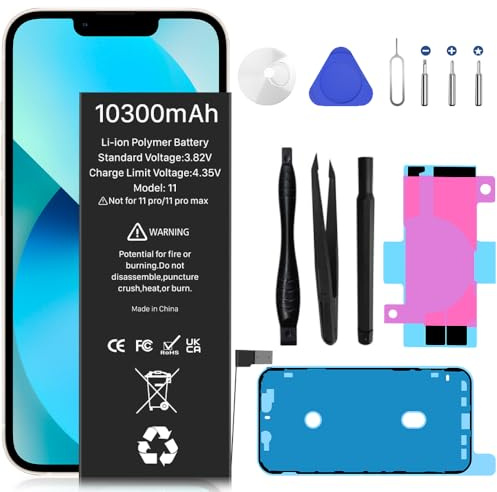 [3200 mAh] Akku für iPhone 6s, Boanv Ersatz-Akku mit sehr hoher Kapazität, 0 Zyklen für iPhone 6s A2111, A2221, A2223, mit professionellen Ersatzwerkzeugen