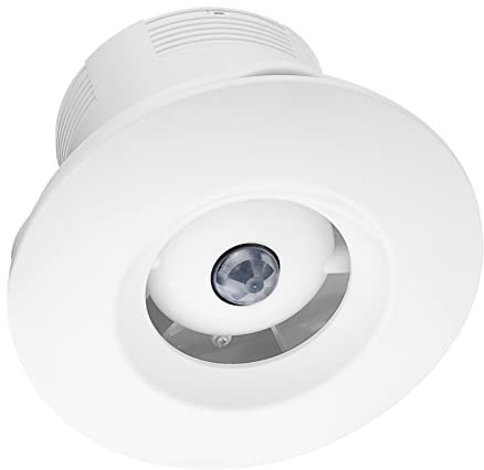 Bathroom Ceiling Extractor Fan 150mm / 6 with Motion Sensor Timer (Delay) Ball Bearing Kitchen Round Ventilator WXO150R