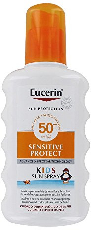 Eucerin - UV-Sonnenspray für Kinder - Sensitive Protect SPF50+