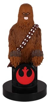 Cable Guys - Star Wars Chewbacca Gaming Accessories Holder & Phone Holder for Most Controller (Xbox, Play Station, Nintendo Switch) & Phone