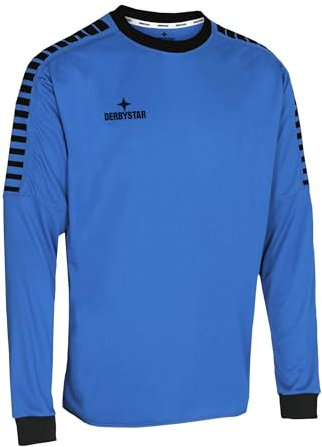 Derbystar Kinder Hyper Torwarttrikot, Petrol schwarz, 140