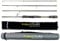 FISHN Reise Angelrute Explorer Reiserute - 213cm, 4-Teilig, Wurfgewicht 10-40gram mit Stabiler Travel Tube zum Spinnfischen auf Forelle, Lachse, Hecht
