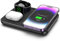 Kabelloses Ladegerät, 3 in 1 Kabellose Ladestation Apple Watch und iPhone, Kompatibel mit iPhone 15/14/13/12/11/Pro/Max/XS/XR/X/8/Plus, Apple Watch 7/6/5/4/3/2/SE, AirPods 3/2/Pro （Schwarz）