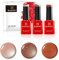 BLUESKY Gel Polish, Gel Nagellack Set, Rusty.Glisten 80517, Spice Sparkle 80542, Fine Vermilion 80583. 3 x 5 ml Orange