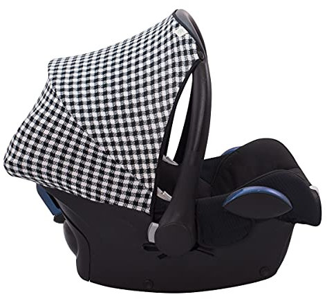 JYOKO KIDS Sonnenverdeck kompatibel mit Maxi-Cosi Cabriofix Gruppe 0 (Vichy)