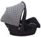 JYOKO KIDS Sonnenverdeck kompatibel mit Maxi-Cosi Cabriofix Gruppe 0 (Vichy)