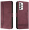Trugox Handyhülle für Samsung Galaxy A53 5G Hülle Klappbar Klapphülle mit Kartenfach Handytasche Handy Schutzhülle Tasche Leder Wallet Flip Case Slim Book Cover - Bordeauxrot