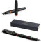 PARKER IM Vibrant Rings Fountain Pen with Engraving, Premium Pen, Gift Box, Blue Pantrone, Elegant, Personalised Gift, Name, Engraved, Anniversary, Birthday (Orange)