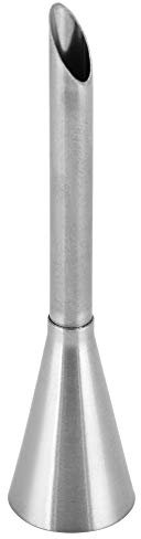 Stainless Steel Cupcake Cream Filling Nozzle, Cake Decorating Piping Tip, Puff Pastry Filler