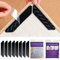 Teppichgreifer Antirutschmatte, Anti-Curling Rug Gripper, Rutschfester Teppichgriff für Hartholzböden, Teppiche und Matten,Anti Rutsch Teppichunterlage Aufkleber Starke Klebrigkeit