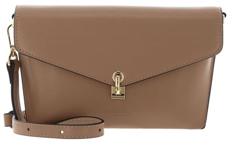 SEIDENFELT MANUFAKTUR Kisa Crossbody Light Cappuccino/Gold