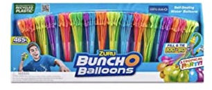 ZURU Bunch O Balloons 465 Rapid-Fill Self-Tying Recyclable Water Balloons (14 Stems)