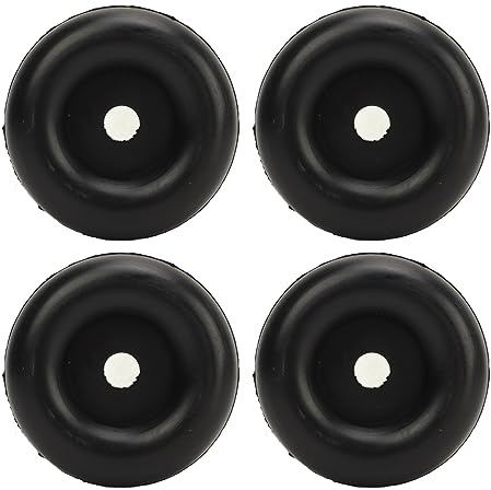 Round Rubber Feet Bumpers, Trailer Ramp Door Bumper Cushion Reduce Noise for Ship