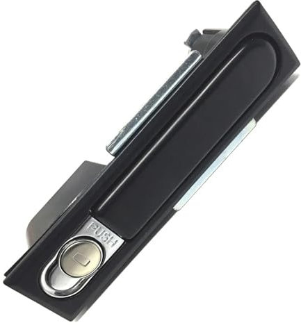 Serrure de poignée d'armoire for armoire électrique, Bus, camion, porte de Train, 32mm x 142mm, MMS214 Gg, 1 pièce (Color : D)