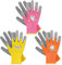 WAWSAM Kinder Arbeitshandschuhe 3 Paar Gartenhandschuhe für Kinder Latex Schutzhandschuhe Security Handschuhe für Jungen Mädchen Hausarbeit Dienstarbeit