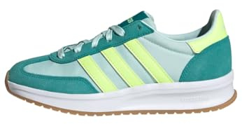 adidas Women's Run 70S 2.0 Shoes, Halo Mint/Hi-Res Yellow/Pure Teal, 9.5 UK
